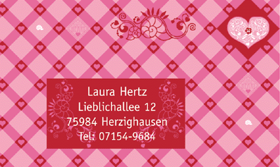 Lovely Heart-Sticker